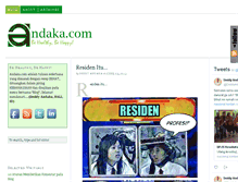 Tablet Screenshot of andaka.com